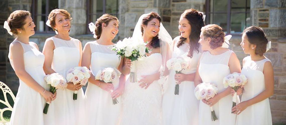 wedding dress bouquets near me